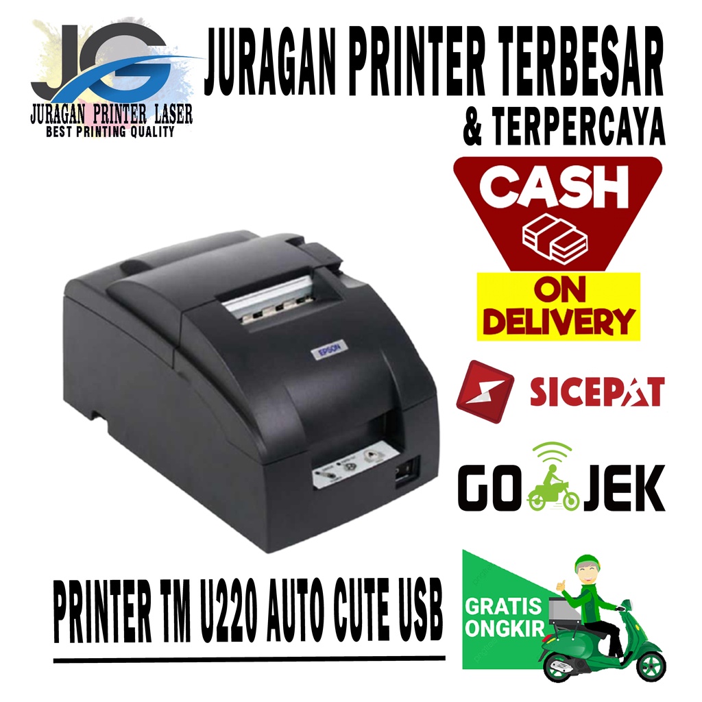 Jual Printer Pos Struk Dot Matrix Epson Tmu220 Shopee Indonesia 7757
