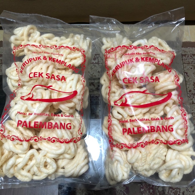 

Kerupuk Sanggul Palembang ASLI IKAN 250gr