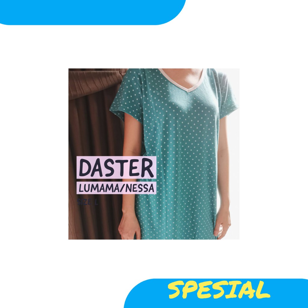 NEW Daster Kaos Lumama / Nessa - Size M