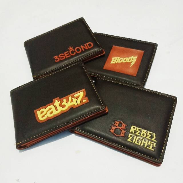 Dompet distro // hitam // coklat //