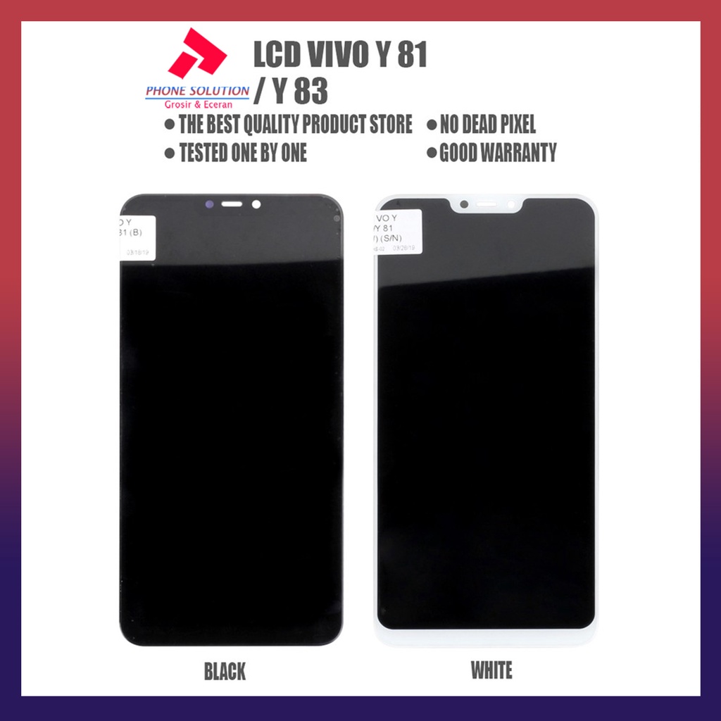 LCD Vivo Y83 LCD Vivo Y81 ORIGINAL 100% Fullset Touchscreen // Supplier LCD Vivo - Garansi 1 Bulan