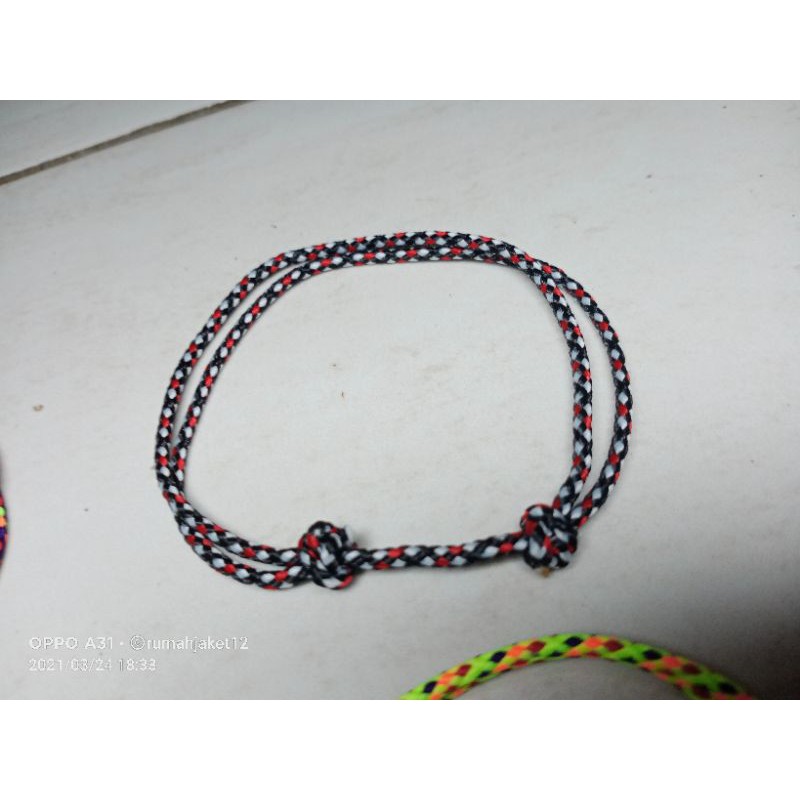 20pcs gelang tali prusik/gelang tali gunung