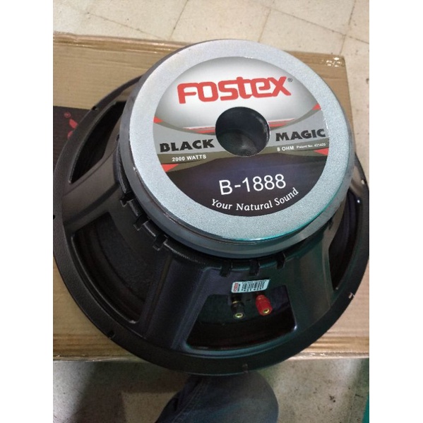 KOMPONEN SPEAKER 18 INCH FOSTEX B1888 ORIGINAL KWALITAS BAGUS VC 4/5 inch TERMURAH
