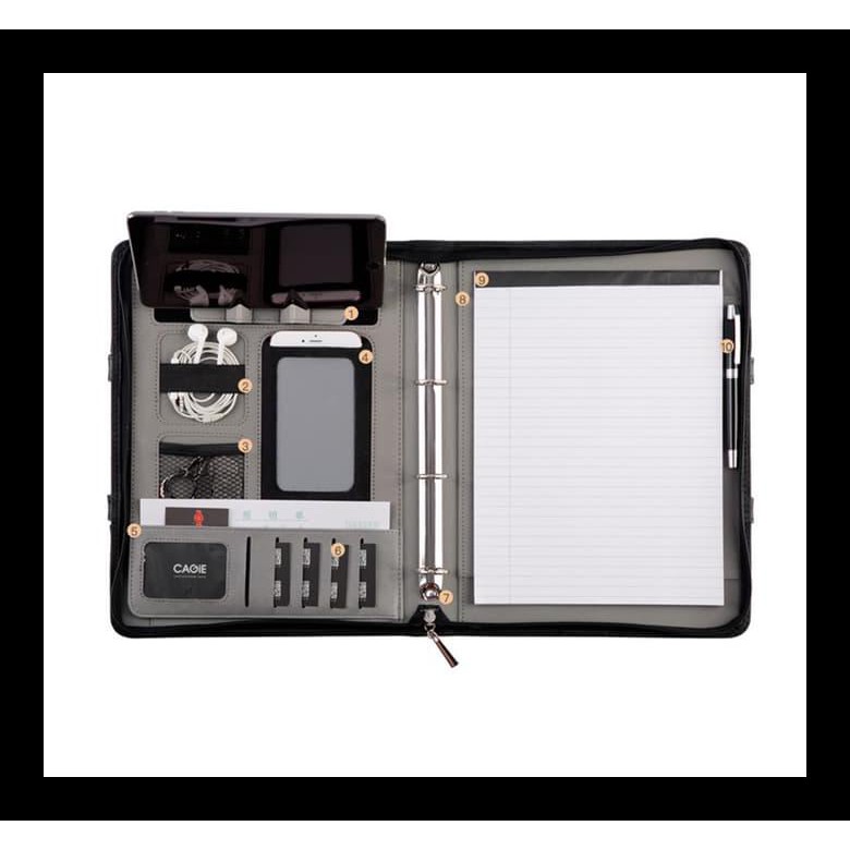 

STOK BARU NEW FICHARIO BINDER A4 DOCUMENT FILE FOLDER CASE MANAGER PAKET ALAT TULIS MURAH