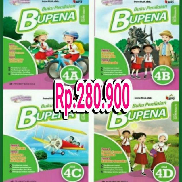 

PAKET LENGKAP BUKU BUPENA KELAS 4 Jilid 4A,4B,4C & 4D K13REV. ERLANGGA