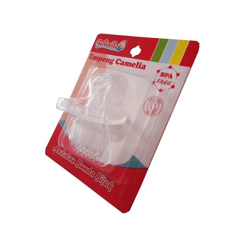 Reliable Empeng Baby Camelia Gepeng Full Silicone RNP-8866