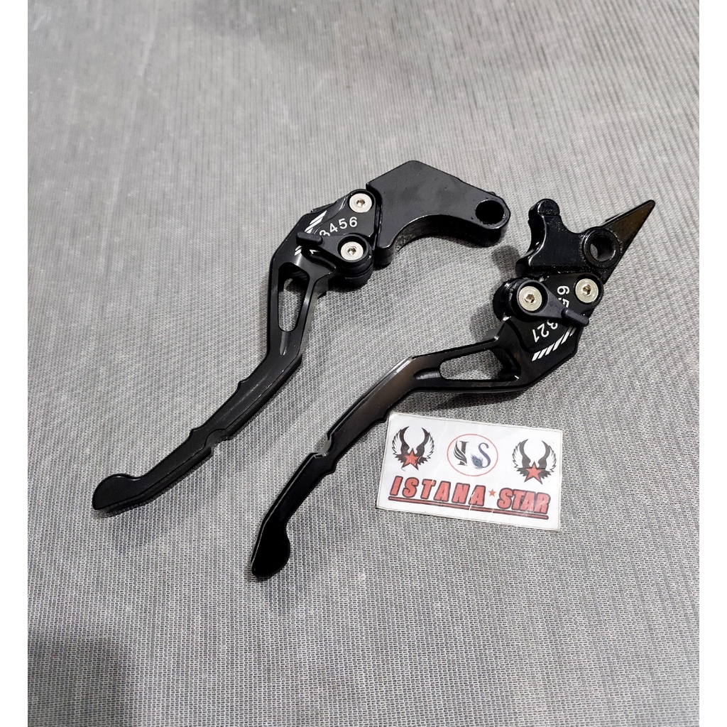 Handle Rem TIGER Satria FU CB150 Verza Gl Pro Honda Variasi TwoTone/ Handle Rem Kopling Tiger Satria FU CB150 Verza GL Pro-FULL HITAM