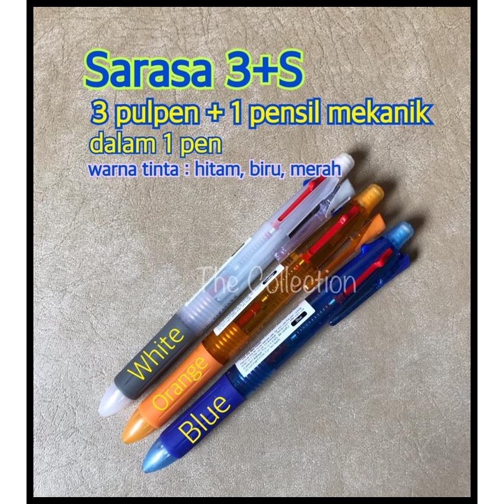 

Heaven | Atk0554Sr 3+S Pulpen 0.5 + Pensil 0.5 Jk Sarasa Pulpen 3S Zebra Sj3