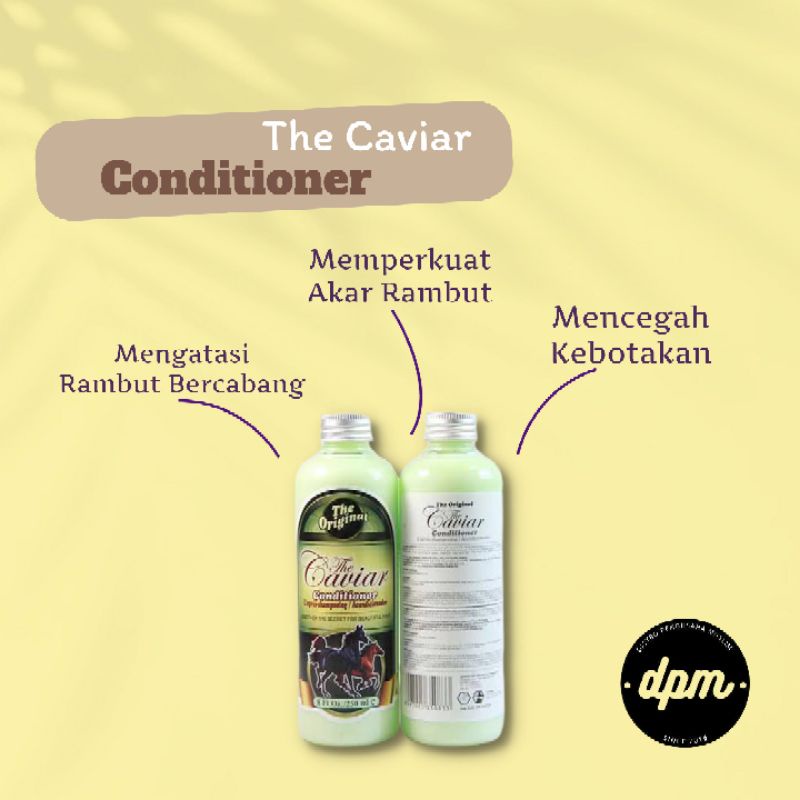 The Caviar Conditioner 250 ml Mengobati Ketombe Asli Original 100 % Bisa COD