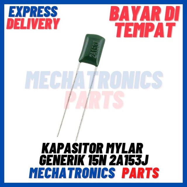 [PAS-9292] KAPASITOR MYLAR GENERIK 15N 2A153J