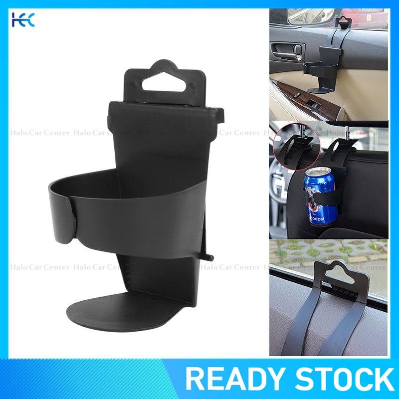 Holder Botol Minum Universal Warna Hitam untuk Aksesoris Mobil