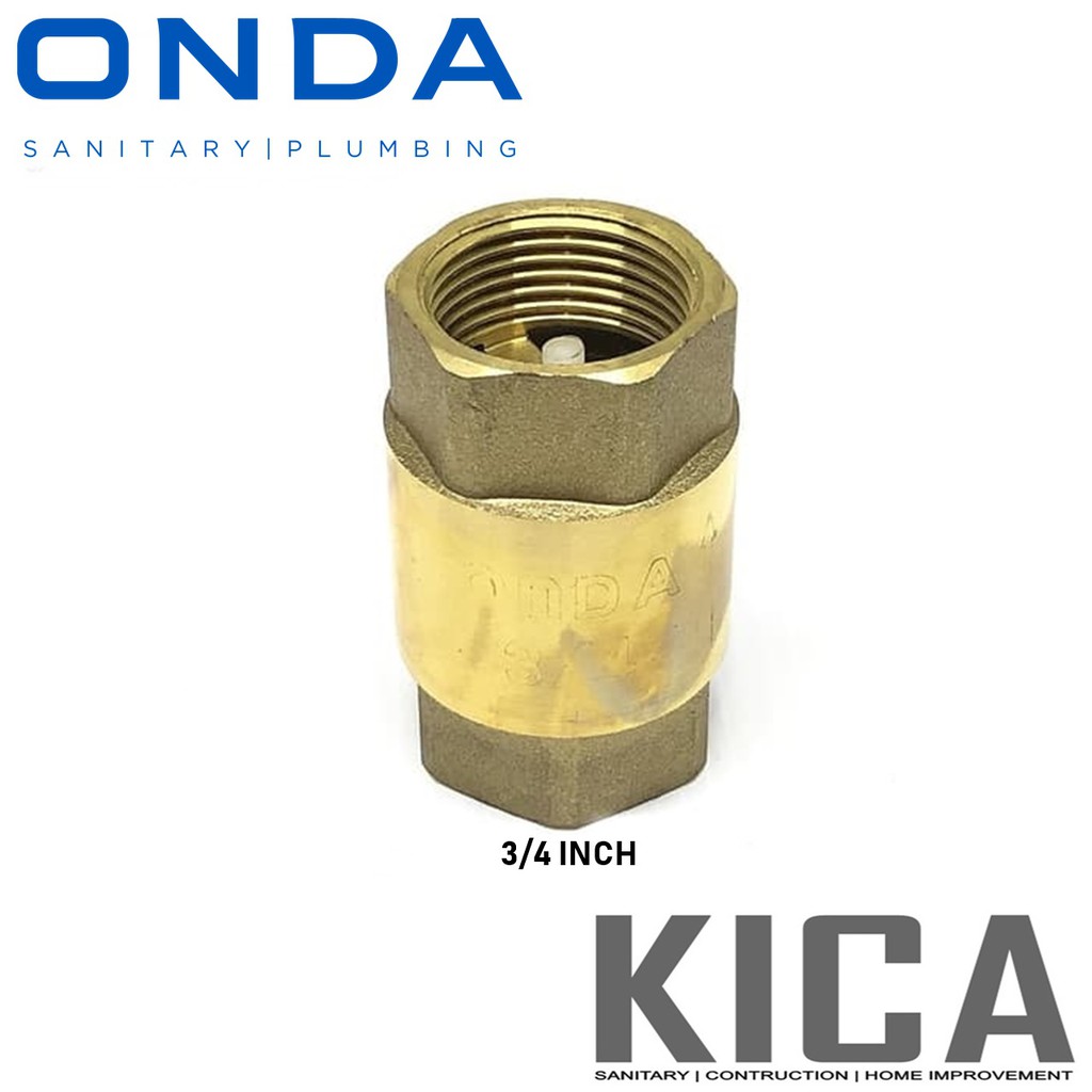 TUSEN KLEP 3/4 INCH / FLOOR KLEP 3/4 INCH ONDA