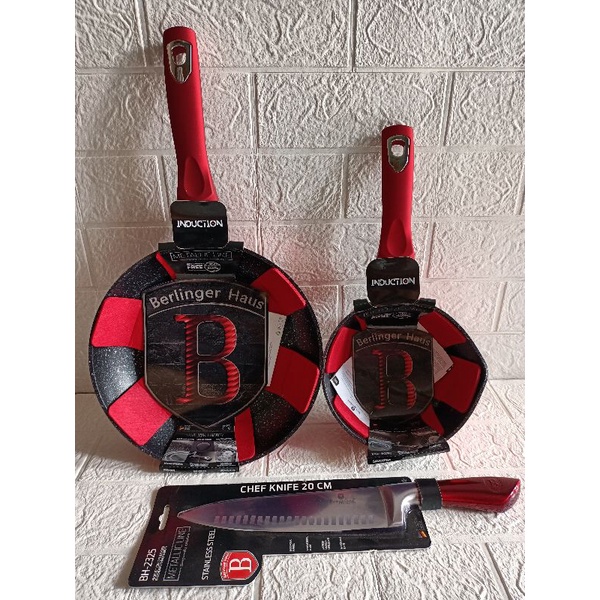 Berlinger Haus Frypan // SausPan // Chef Knife