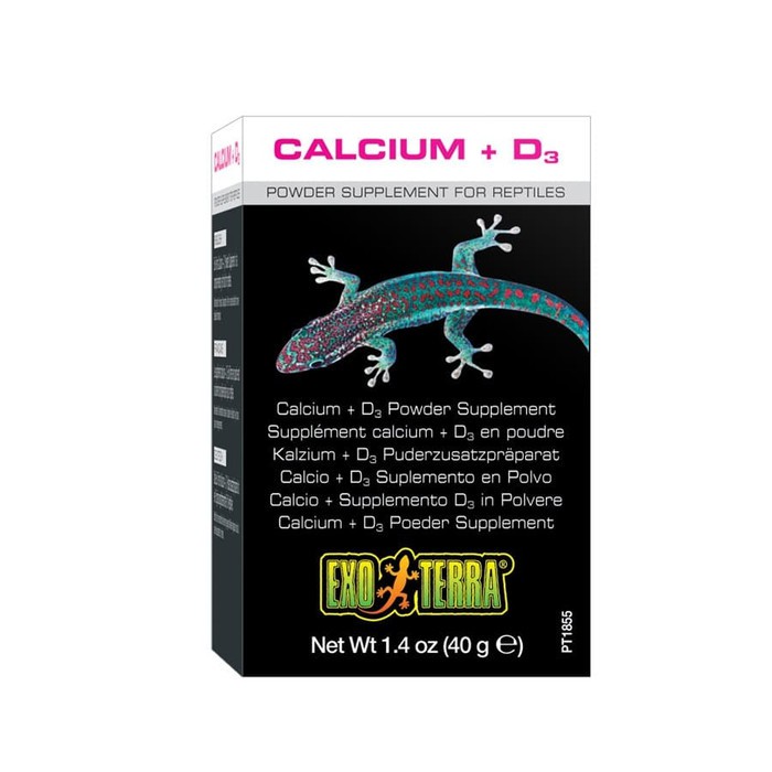 Calcium D3 Powder Exoterra 40gr - Calcium D3 40 gr