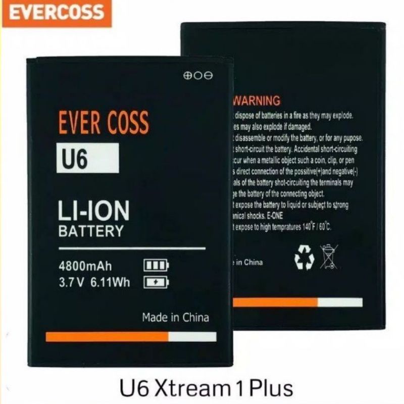 [JH] Baterai Battery Evercoss U6