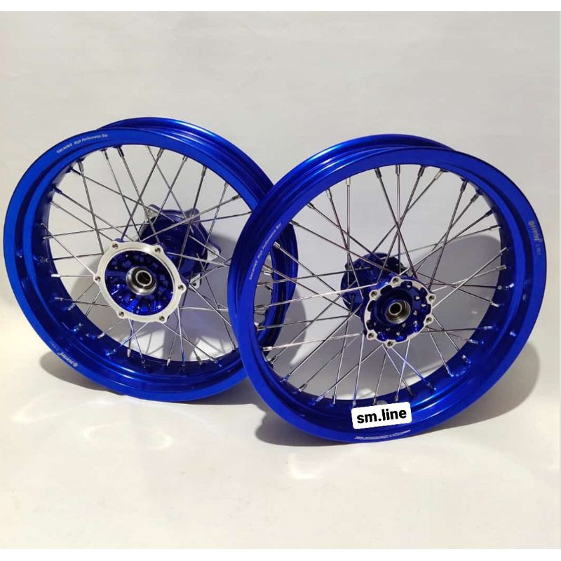 Velg set supermoto yamaha WR 155