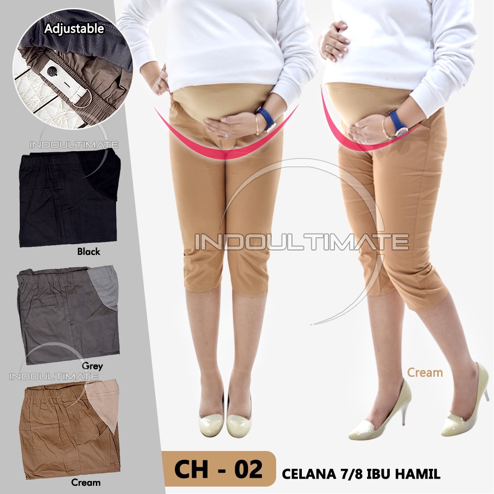 CELANA HAMIL KATUN STRECH ADA KANTONG SUPER JUMBO XXXL DAN STANDART XL TERMURAH