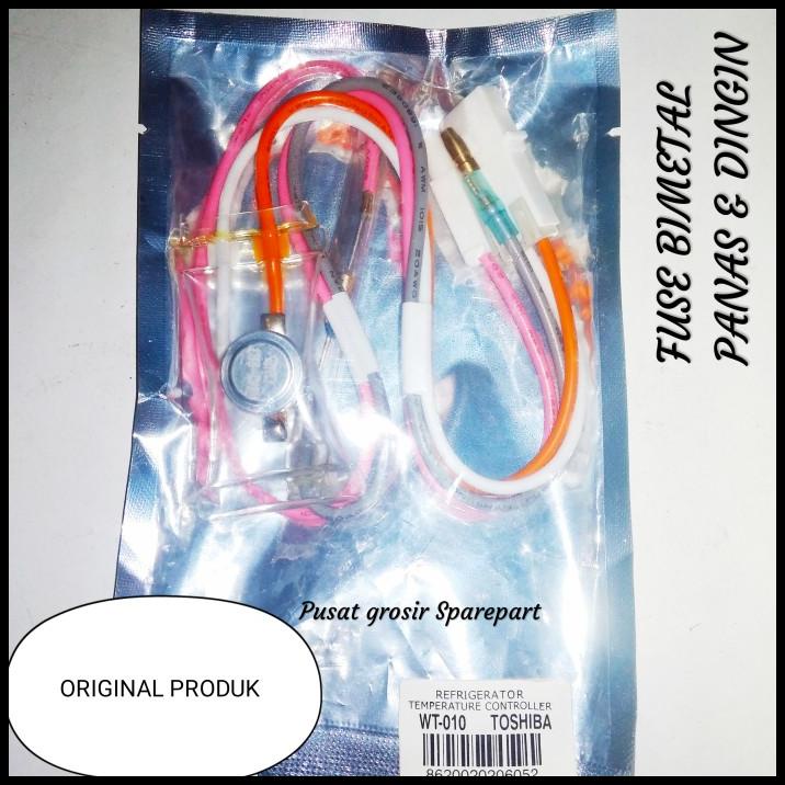 Bimetal Fuse Defrost Kulkas Toshiba 2 Pintu