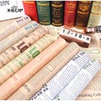 

kertas buket motif koran#bahan buket#kertas cellophane#