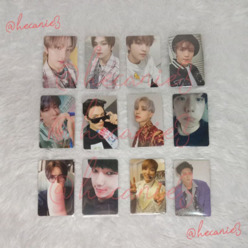 Photocard Jeno Hello Jeno Agent Jungwoo Seoul City Haechan Chilling