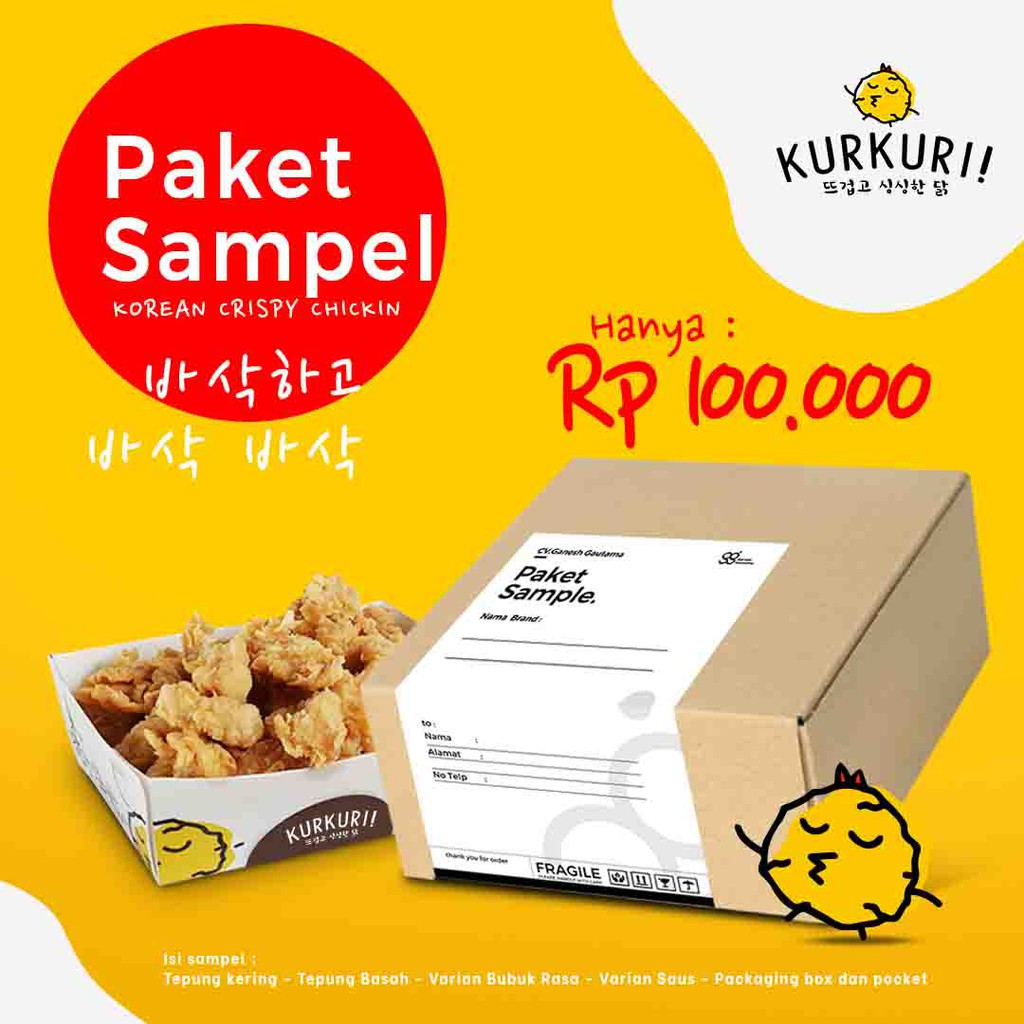 

Paket Sampel Ayam Kurkuri