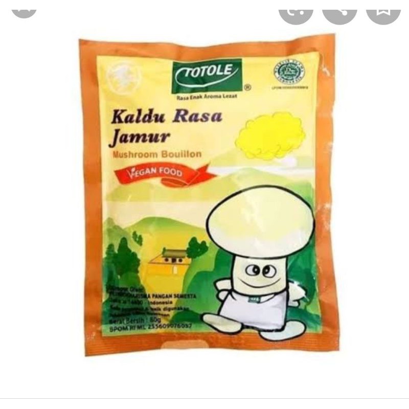 

Totole Kaldu Rasa Jamur 80gr penyedap rasa jamur