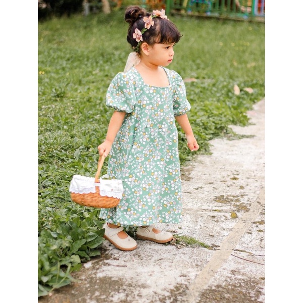 Dress Kiara allsize 3-6thn / dress anak perempuan nablfashion