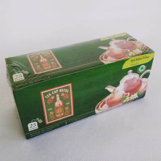 

Teh Cap Botol Teh Hijau Celup 25Bag