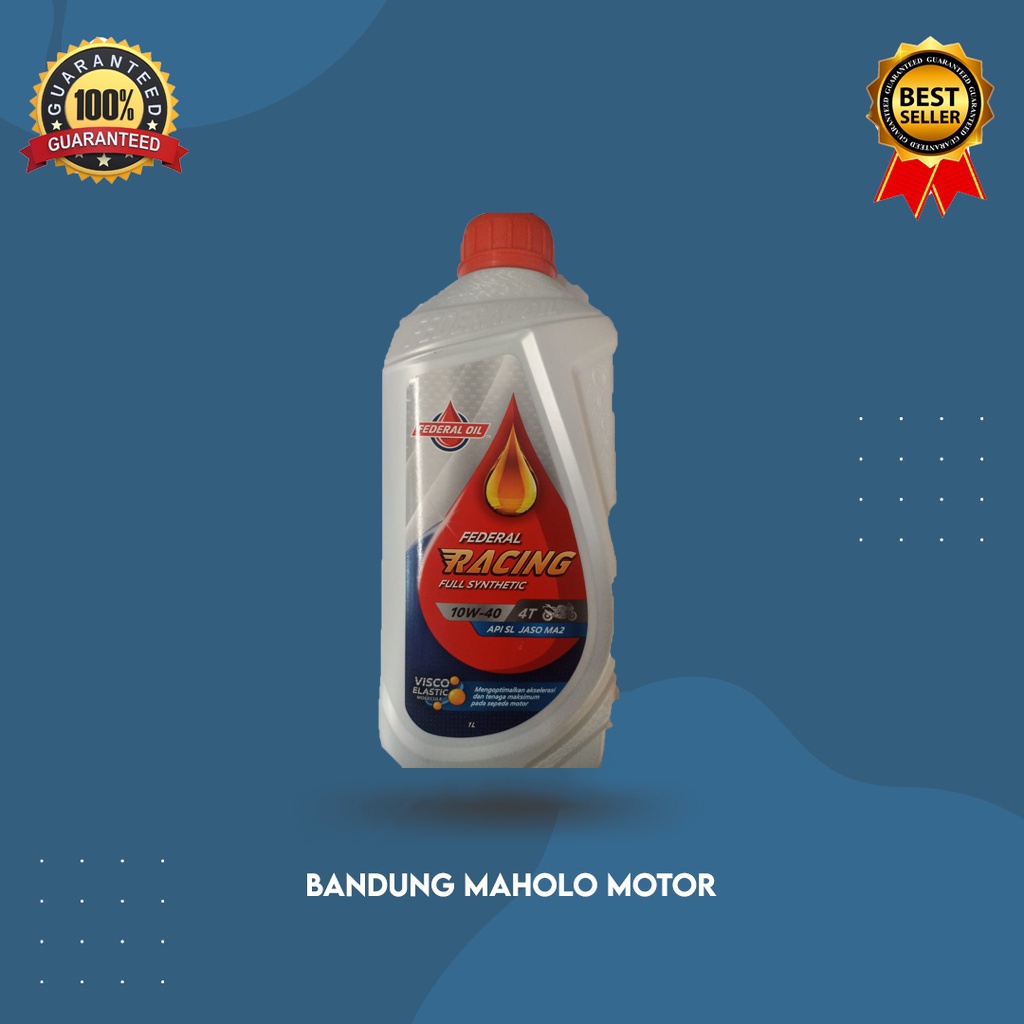 Oli federal racing sport 1lt untuk motor sport dan matic 1lt.