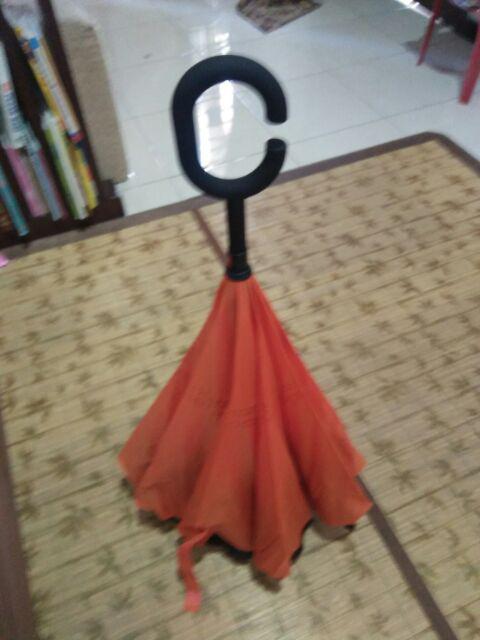 Termurah - Payung Terbalik Kazbrella / Peralatan Hujan A