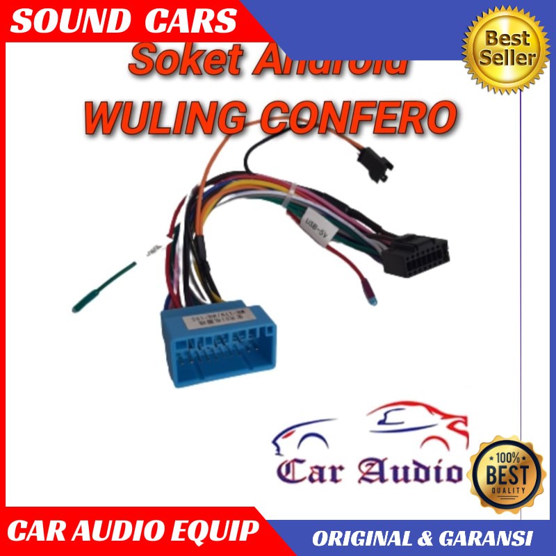 Soket Head Unit Wuling Confero Head Unit Android Wuling Confero Best Quality Garansi Original