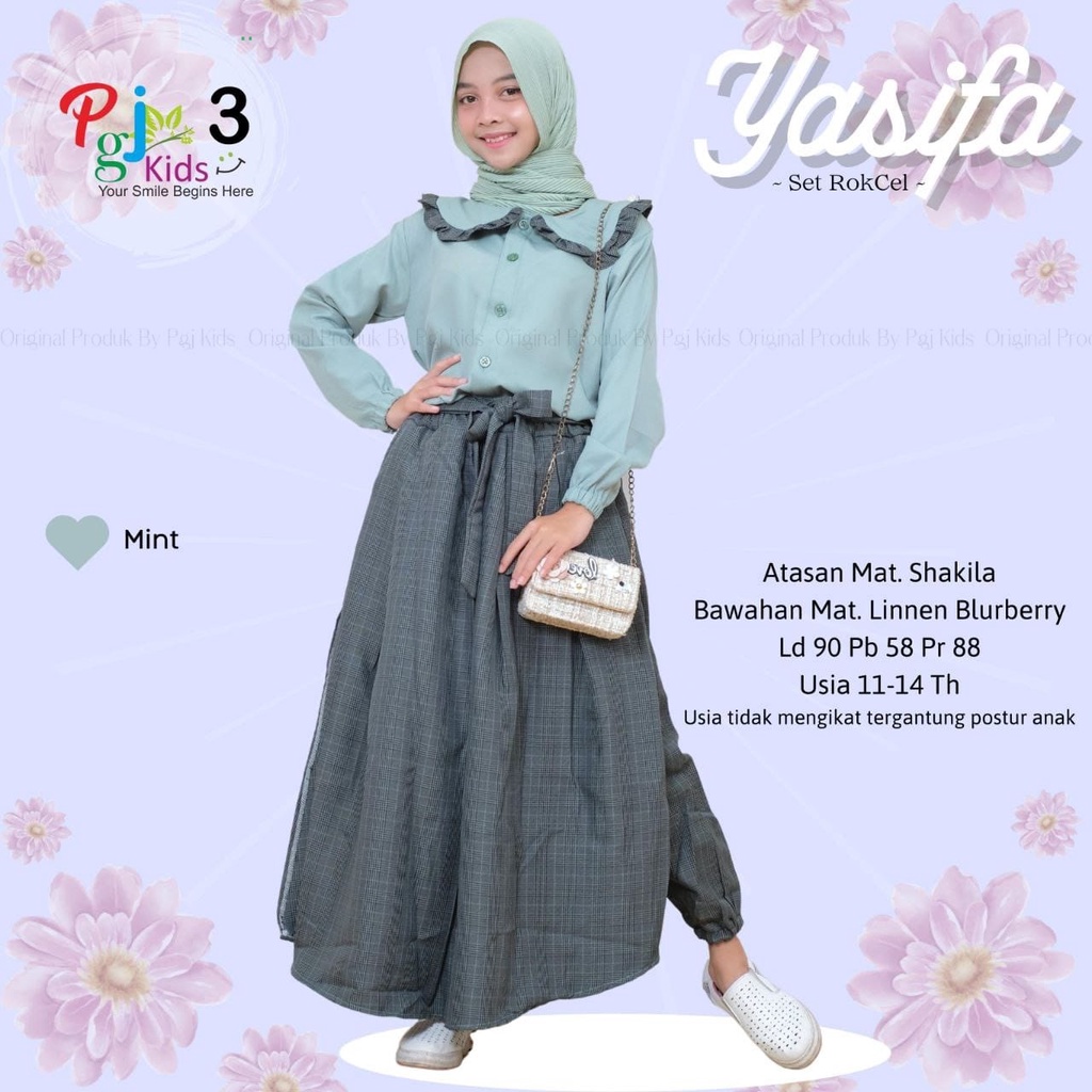 Baju Anak Perempuan Setelan Anak Remaja Perempuan Setelan Rok Celana Anak Remaja Tanggung