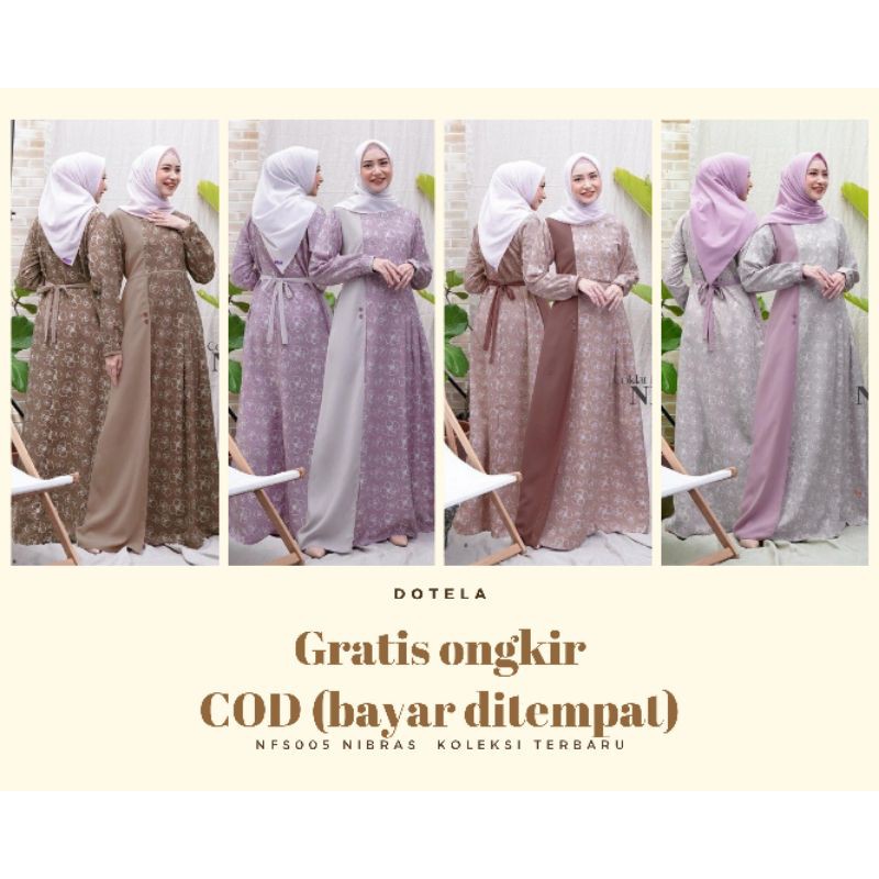 GAMIS NFS 05 NIBRAS ORI BY NBRS ( KOLEKSI TERBARU ) NFS 005 NIBRAS
