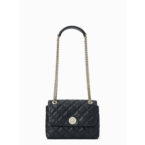KATE SPADE Natalia Small Flap Crossbody WKRU7074 (Black) 21 x 7 x 14cm