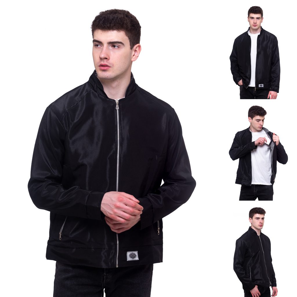 JAKET PRIA JAKET HARINGTON SIMPLE PRIA JAKET WATERPROOF HEYLOOK