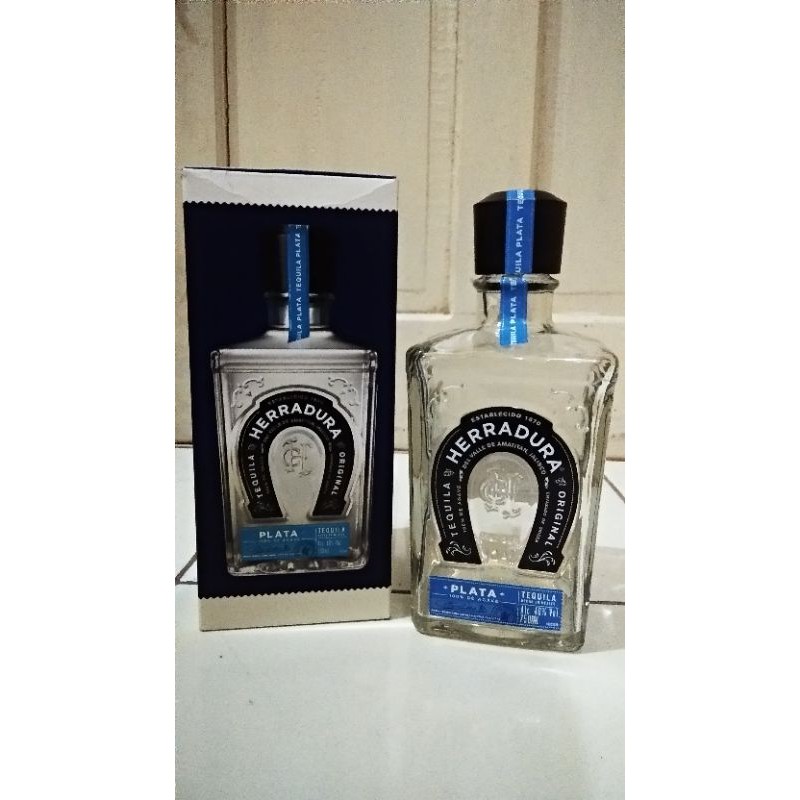 Jual Botol Bekas Herradura Plata Tequila.