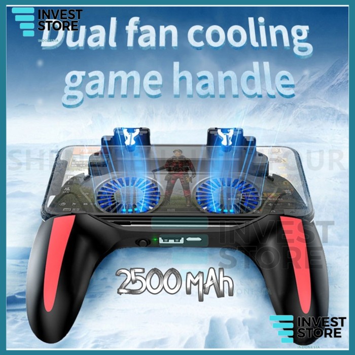 GAMING AKSESORIS MOBILE GAMING MMI07 H10 CONTROLLER GAMEPAD POWERBANK