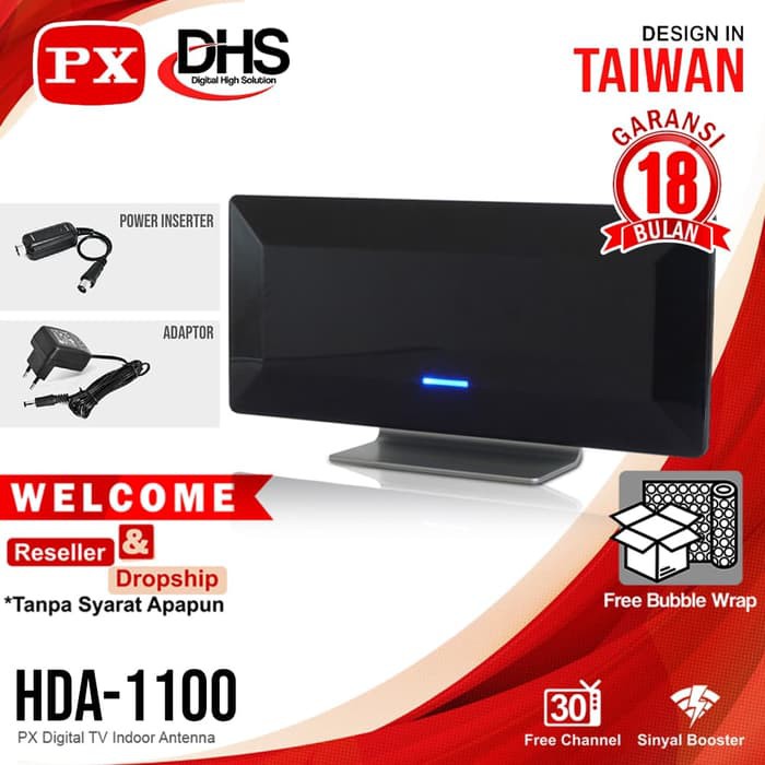 Langsung Order antena tv led dalam Antena Tv Digital ANALOG indoor PX HDA - 1100 Terlaris