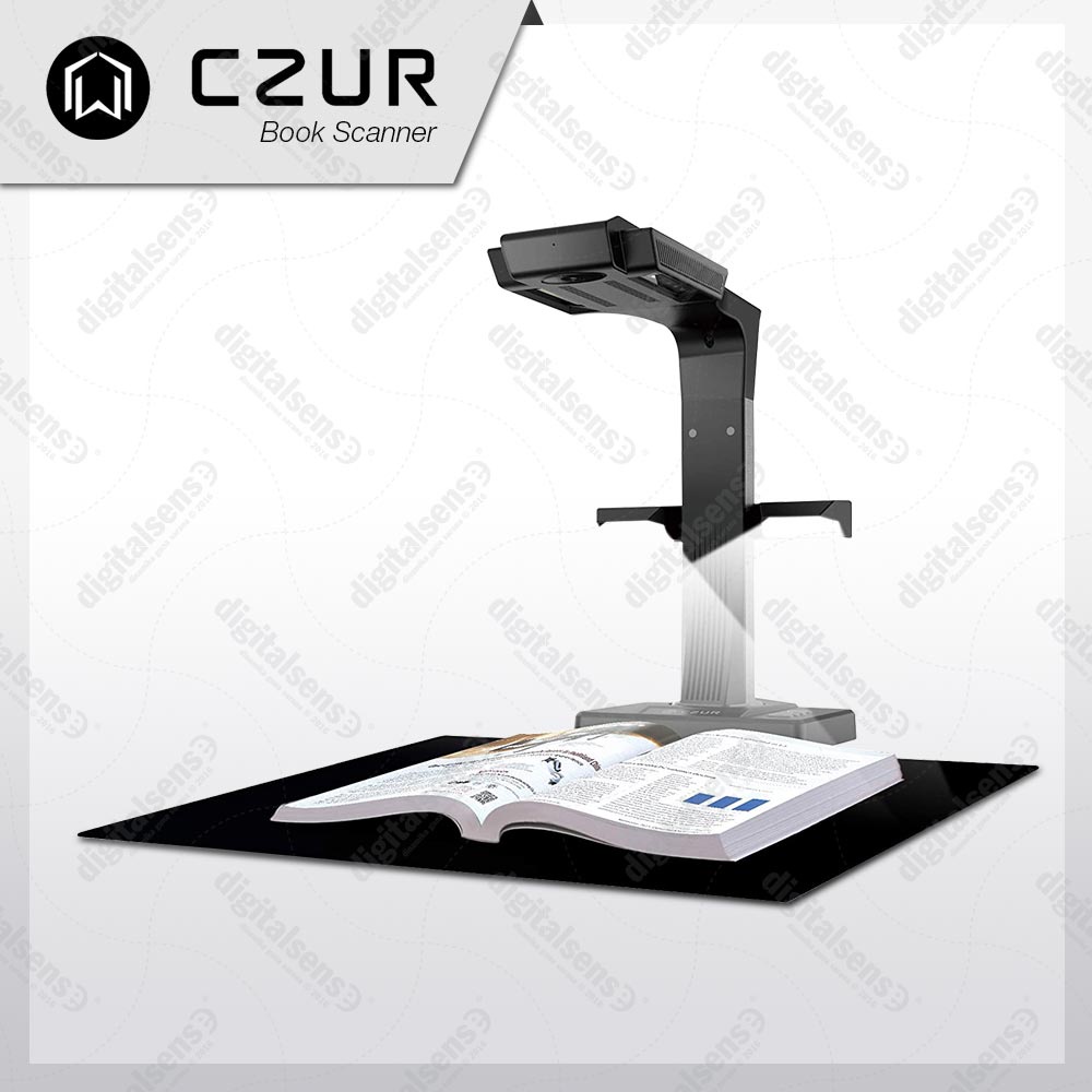 Scanner Buku CZUR ET18 Pro - 1, 5 Detik A3 - Distributor Resmi