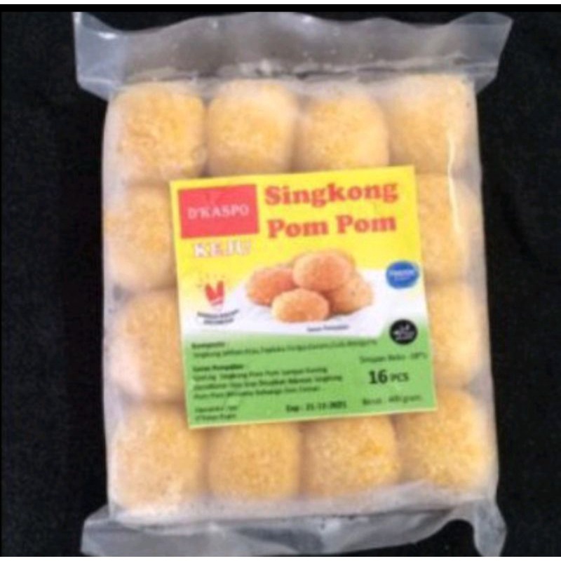 

Pom pom Singkong Keju lumeer