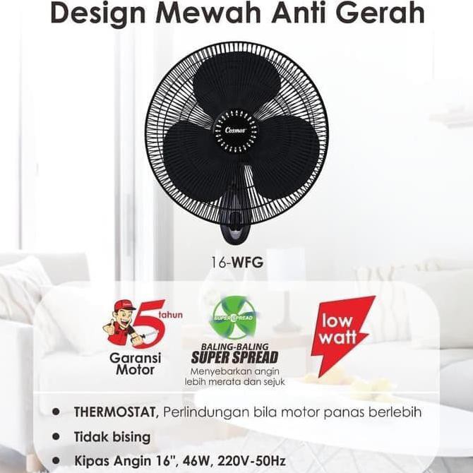 Kipas dinding Cosmos 16 inch WFG
