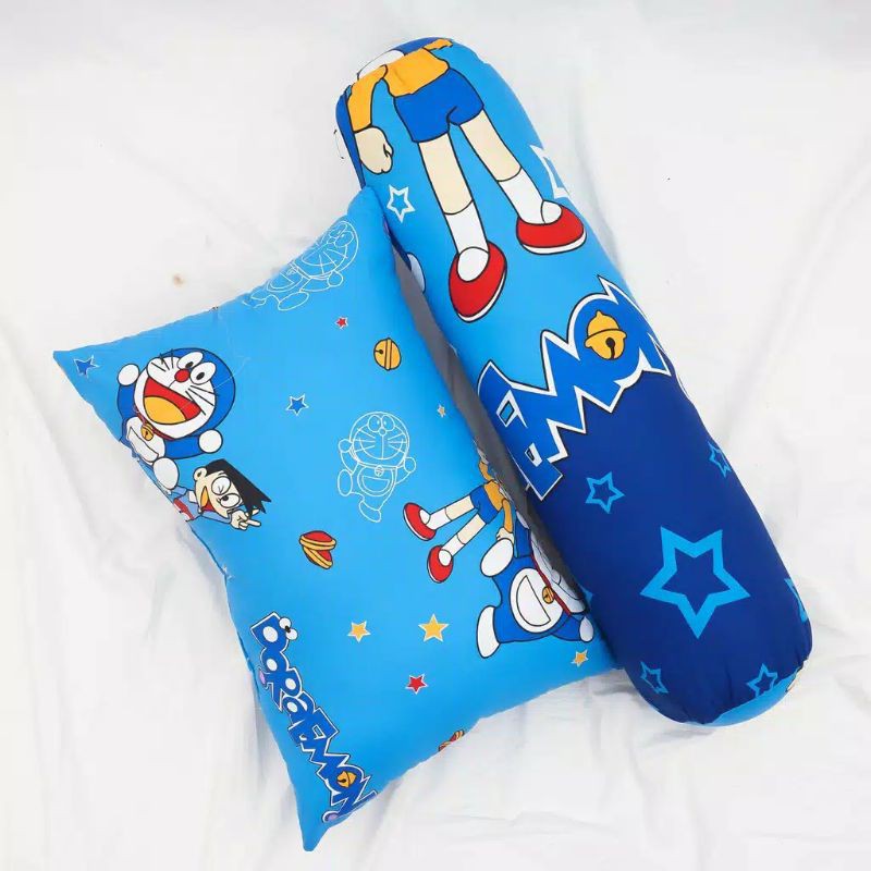 Bantal dan Guling busa memory foam | bantal tidur motif random |  bantal dan guling karakter