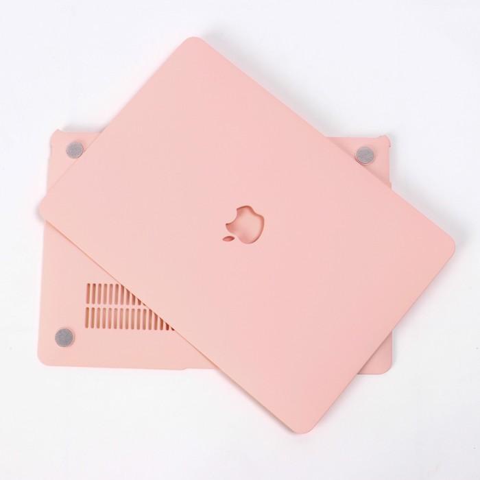 Macbook Case Pastel PINK cover Macbook Pro dan Air