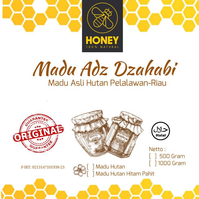 

Madu hutan Adz Dzahabi