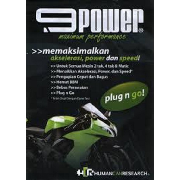 9POWER 9 POWER BOOSTER PENGUAT ARUS PENGHEMAT BBM MOTOR & MOBIL. ORI