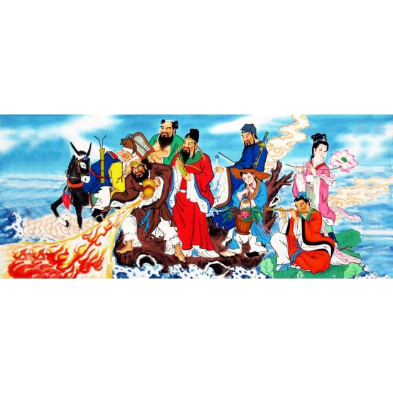 Stiker Label Perjamuan Kudus dan 8 Dewa