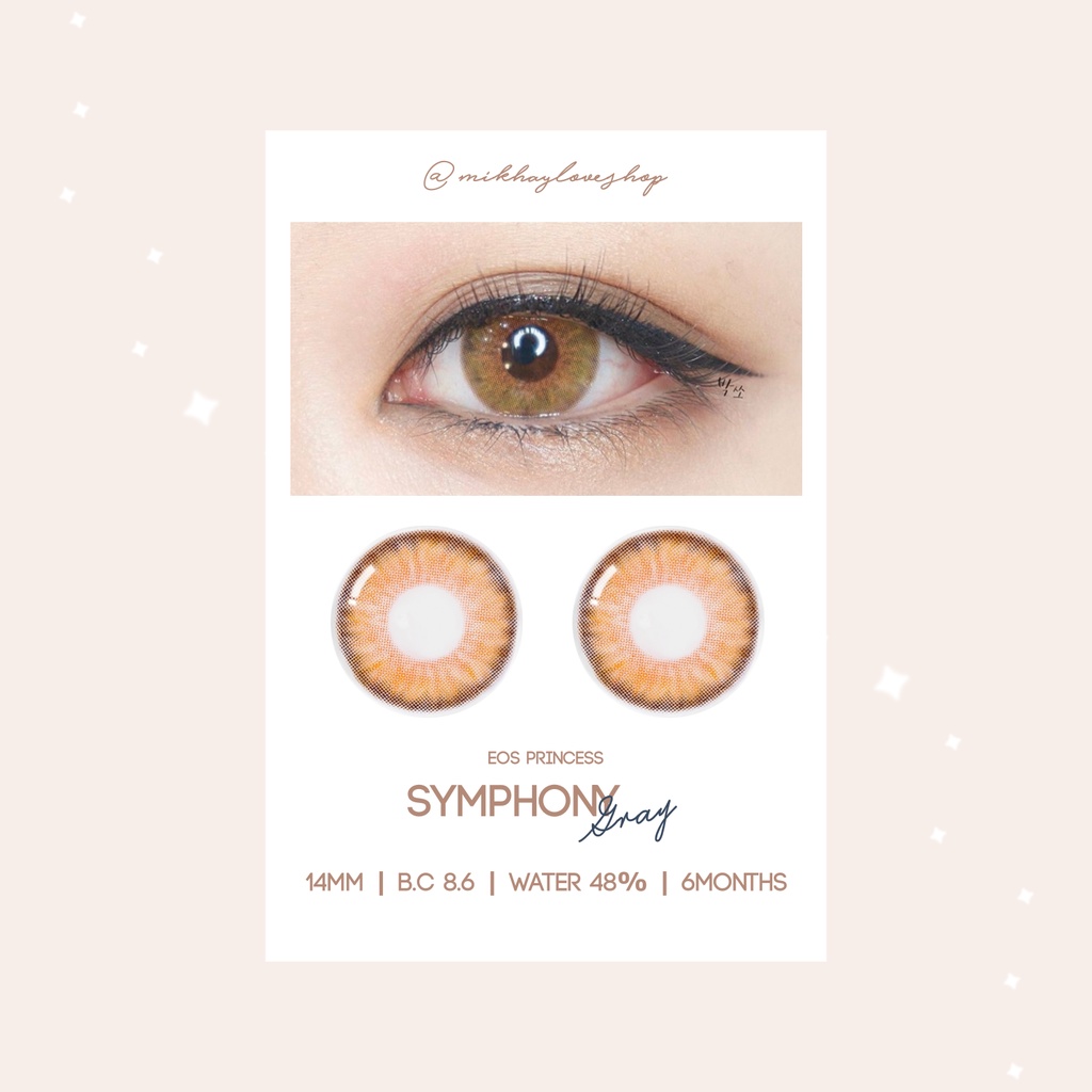 Softlens Symphony 3con Hazel | EOS Princess [Mikhayloveshop]