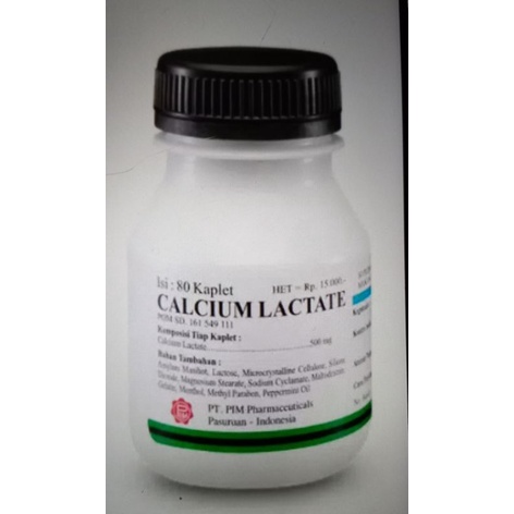 Calsium Lactate 80 tablet