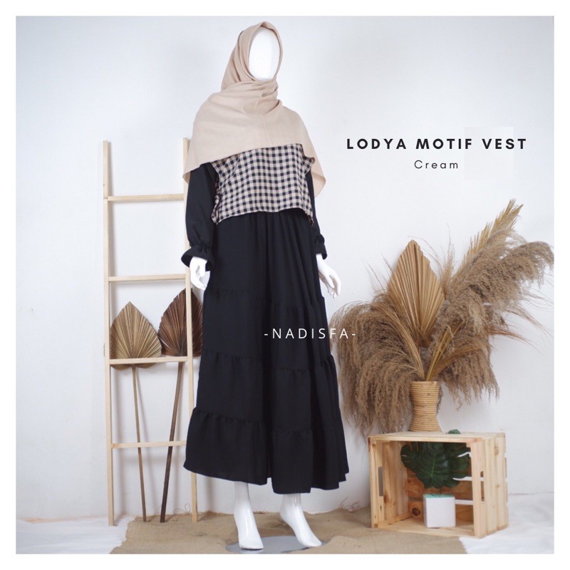 LODYA VEST MOTIF ROMPI OUTER MOTIF