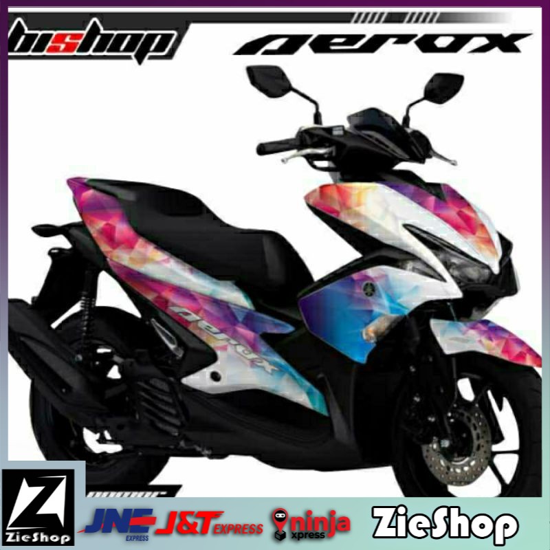 Decal aerox 155 full body Striping motor aerox variasi Sticker motor Stiker aerox 155 full motif